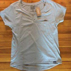 Patagonia cool trails bike Henley shirt